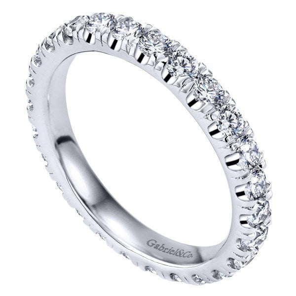 French pavé diamond eternity ring Clearance