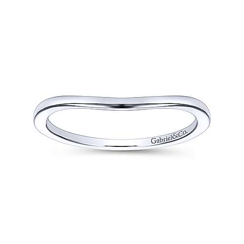 WEDDING - 14K White Gold 1.40mm Wedding Band #145B