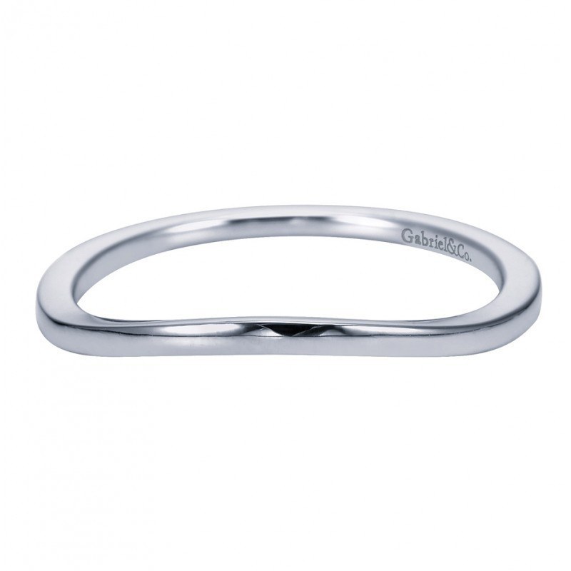 Wedding Band 14K White Gold 1.40mm 145B | Mullen Jewelers