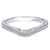 Bead Set Engraved Contoured Diamond Ring 1/5cttw 208B