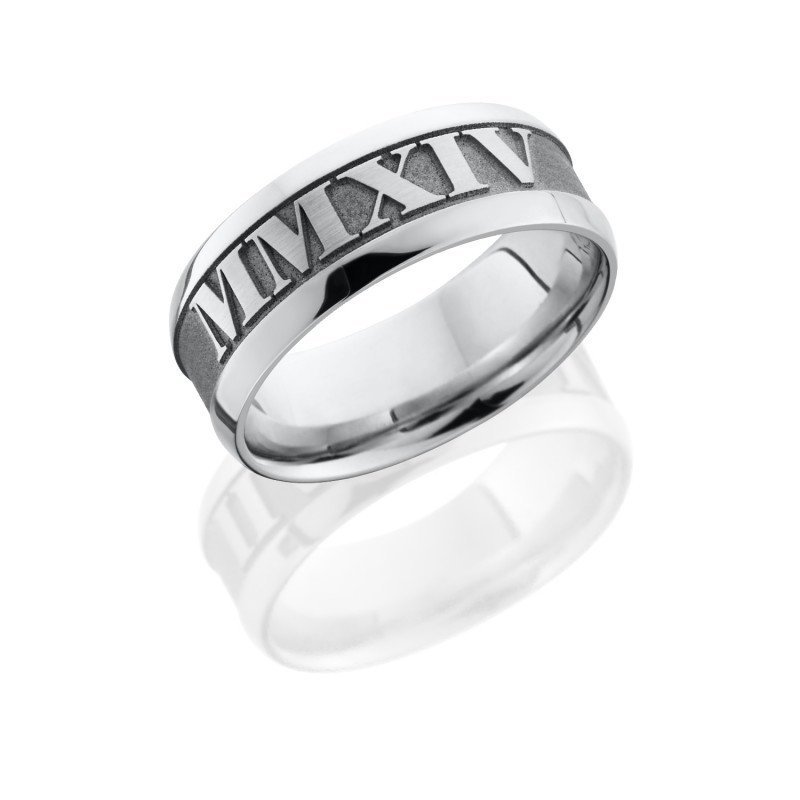 Sterling Silver Gents Roman Numeral Ring – Brereton Showcase Jewellers