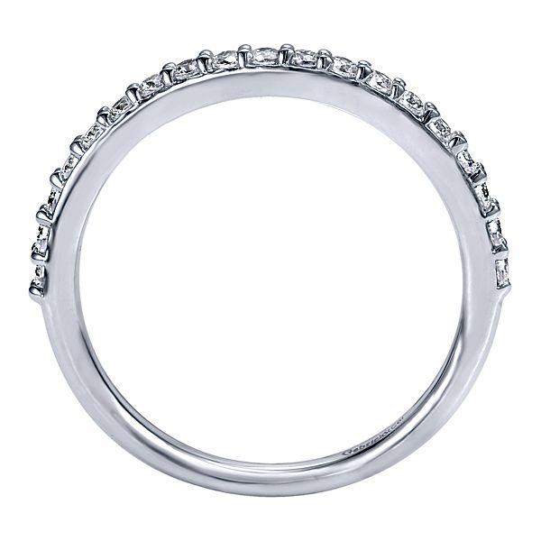 Wedding Ring - 14K White Gold .29cttw Prong Set Diamond Wedding Band