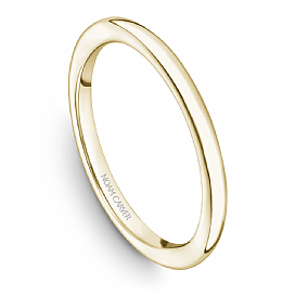 Traditional Stackable Wedding Band 14K Yellow Gold 907B