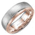Bleu Royale Diamond Brush Wedding Ring 14K Rose Gold