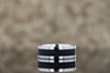 Cobalt Chrome High Polished Wedding Ring with Forged Carbon Fiber Inlay